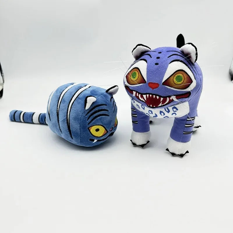 NEW Anime Kpop Demon Hunters Plush Cute K-POP Tiger Plushies Soft Stuffed Desk Decoration Doll Toy Fans Gift Party Favors