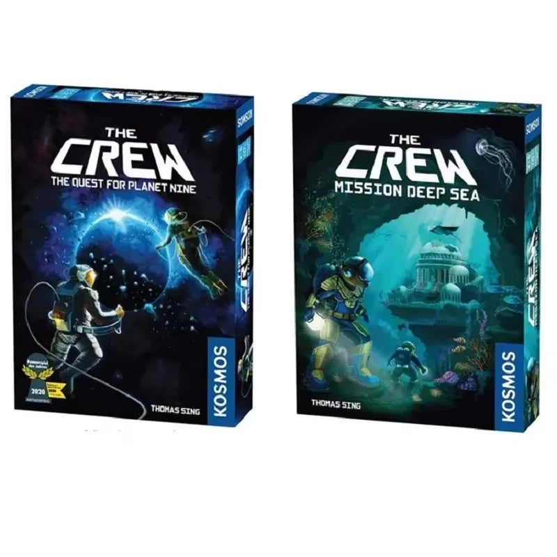 Soul Card The Crew - Quest for Planet Nine Astronaut Full English Family Gathering Chessboard Entertainment Divination Card Game