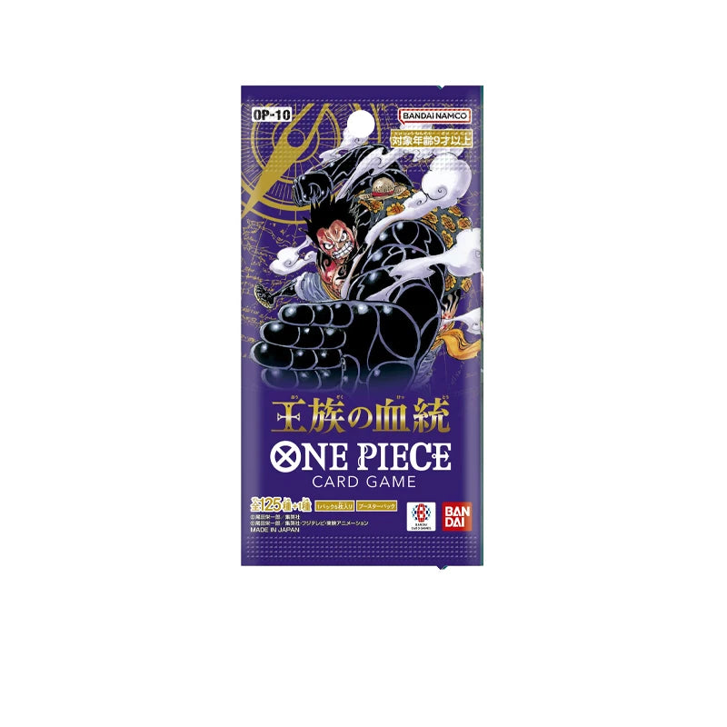 New ONE PIECE Card Game, OP01~OP10 TCG Game Booster Pack Collectible Card, by Bandai Original Genuine Japanese Edition, Ship Now