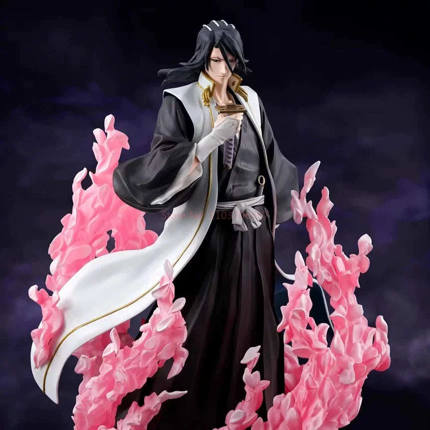 Origina Bandai Figuart Zero Bleach Kuchiki Byakuya 18.5cm Anime Figure Collectible Model Toy Gift