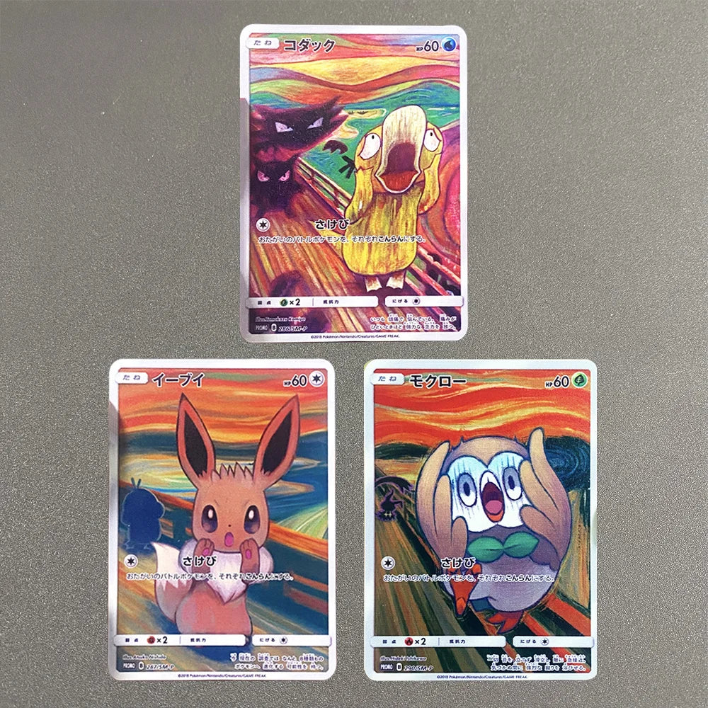 Pokemon Metal Card 10000 Points Pikachu Charizard Arceus Card Golden English Mewtwo Vmax GX Anime Collection Battle Cards Gifts