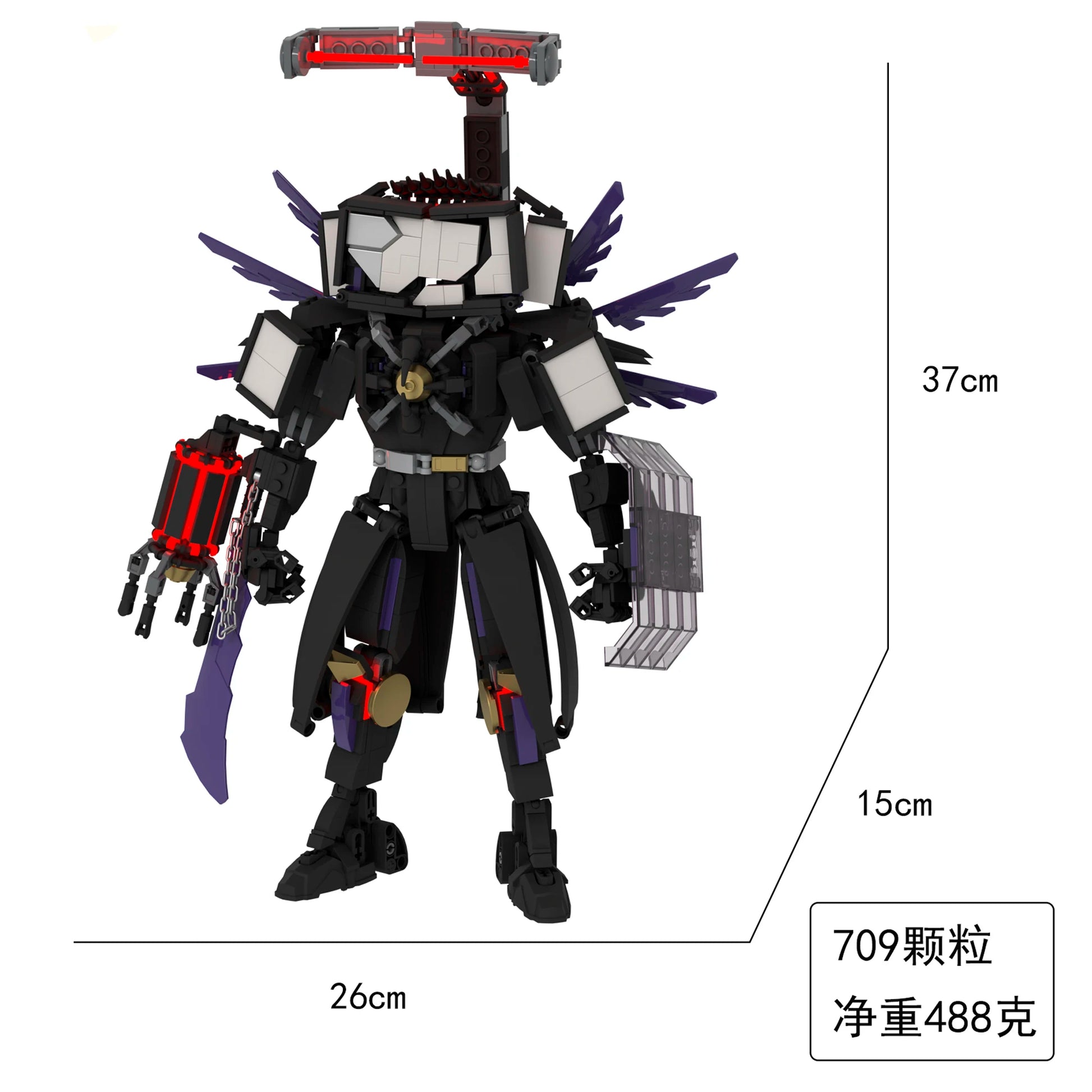 Skibidi Toilet Building Blocks Titans Drillman Speakerman Camera Man Tv Man Woman Titans Cameraman Drill Speaker Man Toy