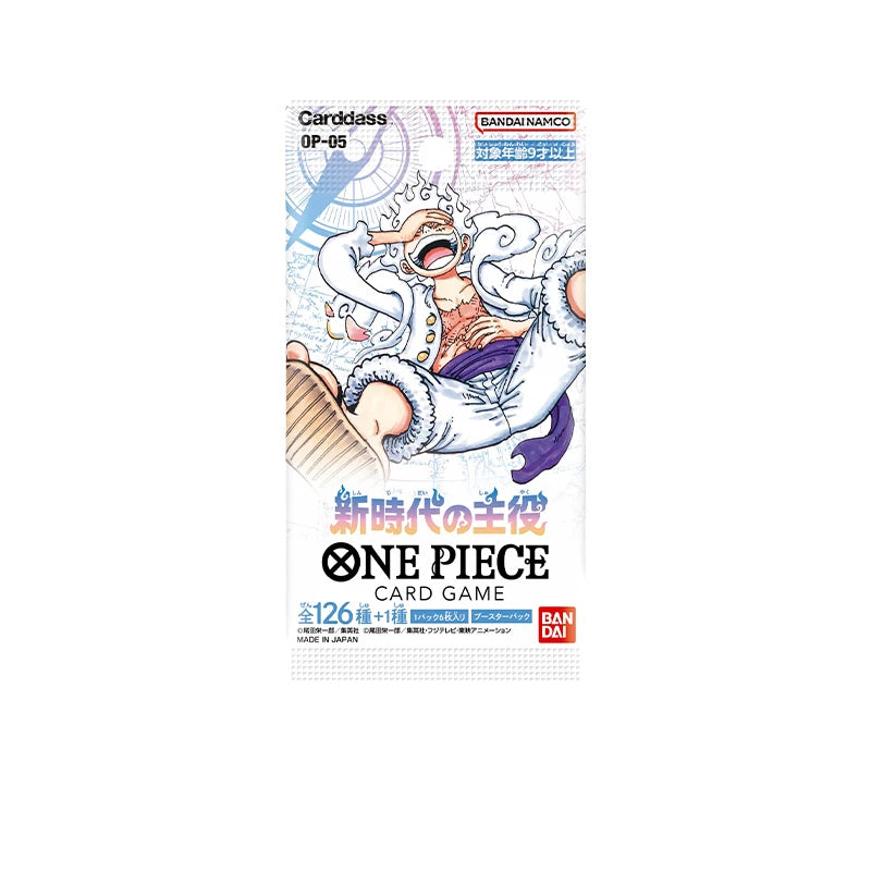 New ONE PIECE Card Game, OP01~OP10 TCG Game Booster Pack Collectible Card, by Bandai Original Genuine Japanese Edition, Ship Now