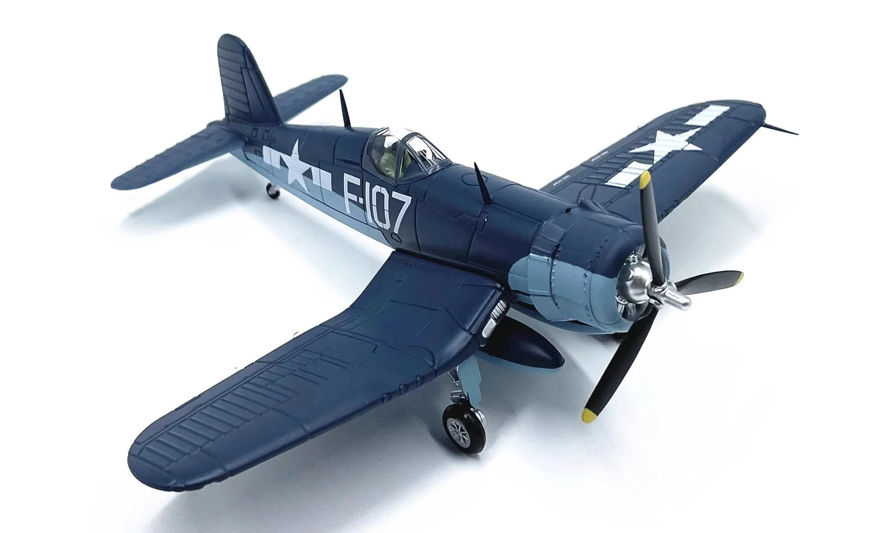 1: 72 WW2 US F4U-1 fighter model semi alloy finished model
