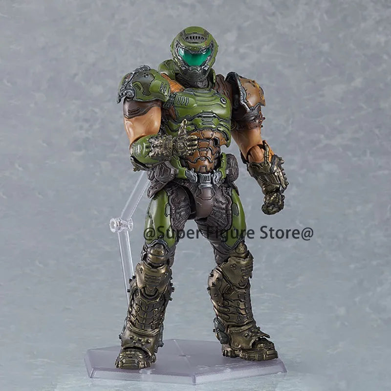 Figma SP-140 Doom Slayer Eternal Action Figure PVC Collection Decorations Model Anime Destroy Warrior Doom Movable Figurine Toys
