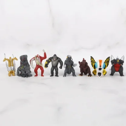 24pcs/set Godzilla vs King Kong Figure Model Toys 17cm - Image 5