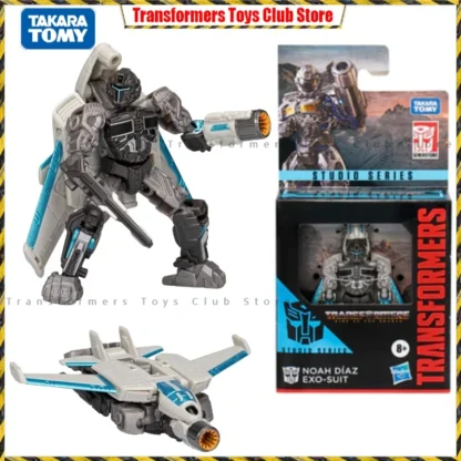 HASBRO Transformers Rise Of The Beasts Studio Series Core Class Noah Diaz Exo-Suit Action Figure Hobby Toy Gift