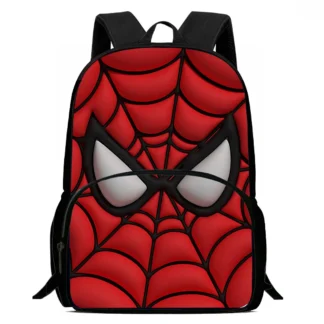 kf Sc9128b2a68cb4a8fbcd2e89672124d65x Kids Backpacks Movie Spiders man Boys and Girls Student Birthday Gift Child School Bags Large Capacity