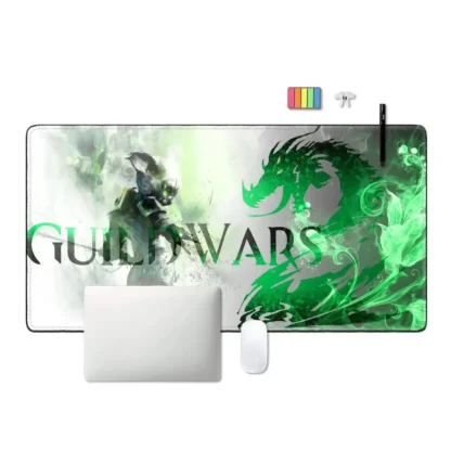 guild wars 2 mouse pad 700x300x3mm pad mouse notbook computer padmouse Popular gaming mousepad gamer to keyboard mouse mats - Image 3