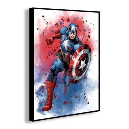 MINISO Anime Movie Poster Marvel Hero Canvas Wall Art Print Mural Iron Man Black Widow Hulk Decorative Painting Home Decor Gift - Image 4