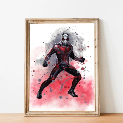 MINISO Anime Movie Poster Marvel Hero Canvas Wall Art Print Mural Iron Man Black Widow Hulk Decorative Painting Home Decor Gift - Image 3