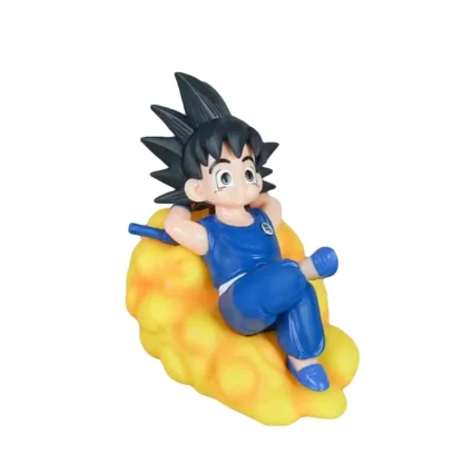 10cm Dragon Ball Z Anime Figures Child Son Goku Figure Action Anime Somersault Cloud Pvc Statue Model Fashion Kids Toys 6