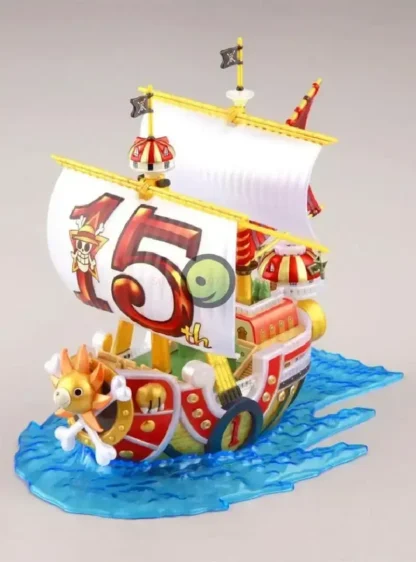 One Piece Genuine Figure Thousand Sunny Merry Whitebeard Shanks Pirate Ships Assembly Figurine Decoration Modeltoys Gift - Image 5