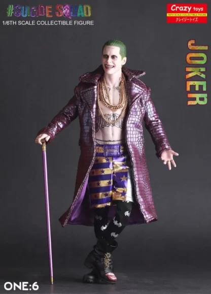 Crazy Toys 1:6 Joker with Cloth Action Figure PVC Doll Anime Collectible Model Toys - Image 3