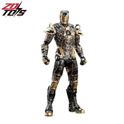 ZD Original Iron Man MK41 Bones Action Figure MK35 Red Snapper MK47 Ultimate Armor 1/10 Iron Patriot MK3 Marvel legends Model