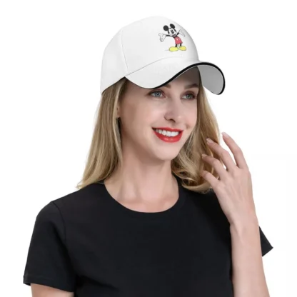 Mickey Mouse Baseball Caps For Men Women Casquette Headwear For Daily Activities Adjustable - Image 4