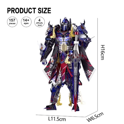 Piececool 3D Metal Puzzle TITAN Assembly Model Kits Teen Toys Jigsaw Puzzles DIY for Adult - Image 2