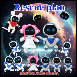 30cm Astro Bots Stuffed Doll Toy Astrobot Pillow Collection Model Stuffed Doll Toy For Kid Fans Birthday Halloween Gift