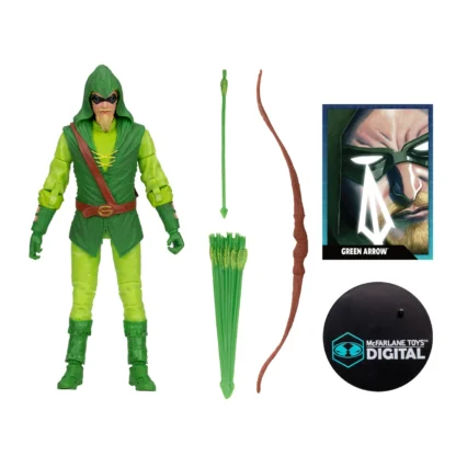 McFarlane Toys Green Arrow Longbow Hunter 18cm Action Figure Doll Toys Collect DC Multiverse Garage Kit Mode 2