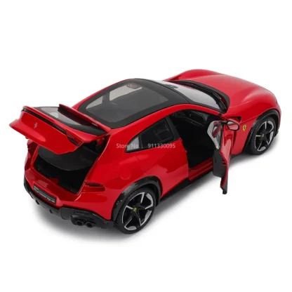 Bburago 1:24 Scale NEW Ferrari Purosangue Alloy Luxury Vehicle Diecast Cars Model Toy Collection Gift 3