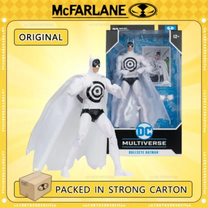 Mcfarlane Toys DC Multiverse Bullseye Batman With Silver Label 7" Action Figure Original Model Figura Gift Doll Collection 1