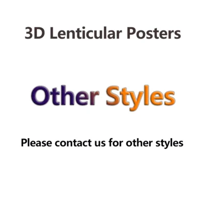 Rengoku Akaza Demon Slayer Anime 3D Motion Lenticular Poster For Room Decor Art Print(Without Frame) 5