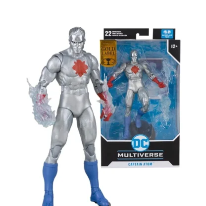 Genuine Mcfarlane Captain Atom Figure Dc Multiverse 7 Inches Action Figurine Anime Collection Model Pvc Statue Doll Toy Gifts 2