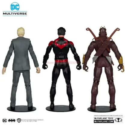 2024 Dc Mcfarlane 7in 3pk - Talon & Nightwing & Owl (Batman: Court Of Owls) Multiverse (Gold Label) Figurine Decor Doll Toy Gift 5