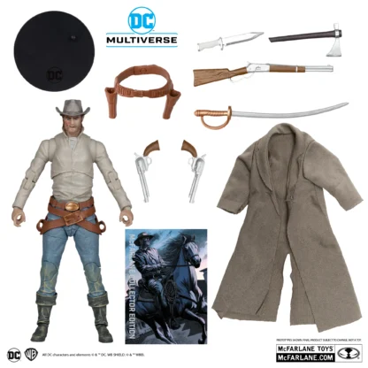 Mcfarlane Toys DC Multiverse Collector Edition 2-pack #1 Jonah Hex With The General (gold Label) Action Figures Original Model 2