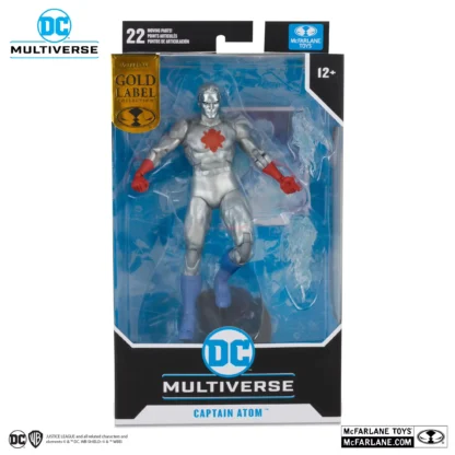 Genuine Mcfarlane Captain Atom Figure Dc Multiverse 7 Inches Action Figurine Anime Collection Model Pvc Statue Doll Toy Gifts 6