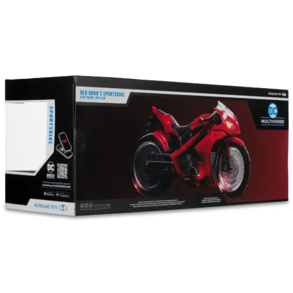 McFarlane Toys Dc Multiverse Red Hood's Sportsbike (Red Hood: Outlaw) Vehicle Action Figure Model Original Collection Doll 6