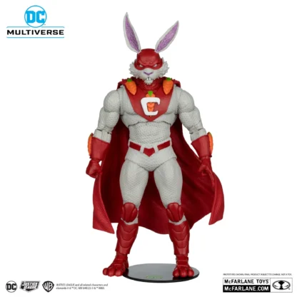 100% Original Mcfarlane Toys DC Multiverse 7in - Captain Carrot(Glow In The Dark)(Gold Label) Model Action Character Doll 2