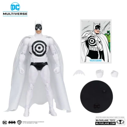 Mcfarlane Toys DC Multiverse Bullseye Batman With Silver Label 7" Action Figure Original Model Figura Gift Doll Collection 2