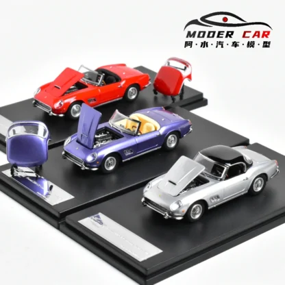 KING MODEL KM 1:64 250GT Diecast Model Car 1