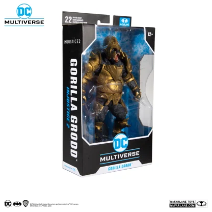 McFarlane Toys DC Multiverse Gorilla Grodd (DC Multiverse) 7" Action Figures Original Doll Model Garage Collection Decoration 2