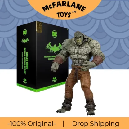 Mcfarlane Original Toys Killer Croc Batman: Arkham Asylum Ornaments Digital Collectible DC Multiverse Figures 1