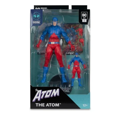 100% Original Mcfarlane Toys The Atom Ray Palmer Figure Action Digital Collectible The Silver Age DC Multiverse 18cm Doll 5