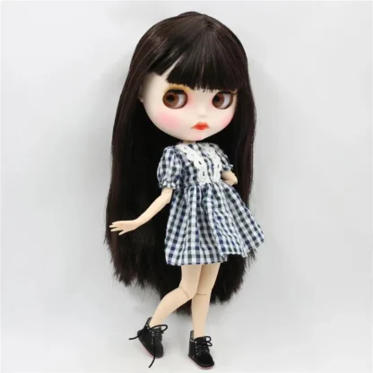 ICY DBS Blyth doll 1/6 bjd joint body short brown hair matte face 30cm toy girls gift anime - Image 6