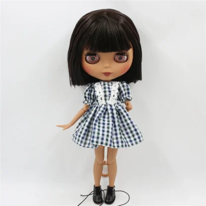 ICY DBS Blyth doll 1/6 bjd joint body short brown hair matte face 30cm toy girls gift anime - Image 5