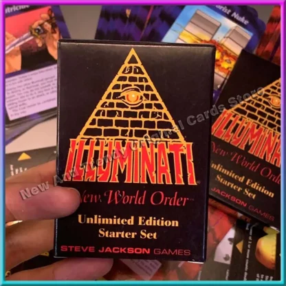 1995,1998 Illuminati: New World Order Board Game Card Collectible Prophecy Cards Toy Holiday Gift