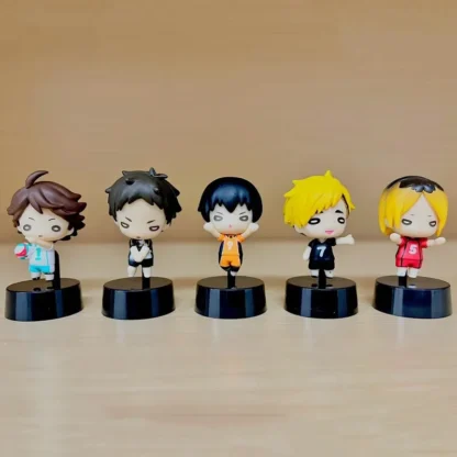 Genuine Haikyuu!! Gashapon Toys Tobio Kageyama Akaashi Keiji Oikawa Tooru Miya Atsumu Kozume Kenma Cute Model Toys - Image 4