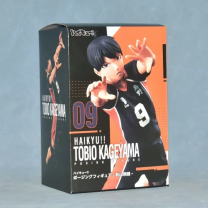 Anime Haikyuu Tobio Kageyama Shoyo Hinata Figure National Competition Net Jumping Pose 1/8 Model Toy Gift Aciton Figure 26cm - Image 2