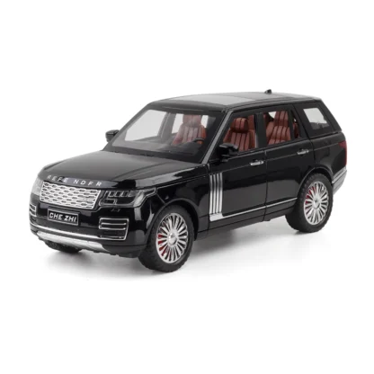 New 1:24 Range Rover Sport Alloy Car Model Simulation Sound And Light Pull Back Toy Car Metal Suv Boys Collection Ornaments Gift - Image 2