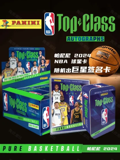 New Panini Collection Cards NBA 2024 Top Cards Gift Game Class Stephen Curry Rare Star Basketball Doncic Card Book Blind Box - Image 2