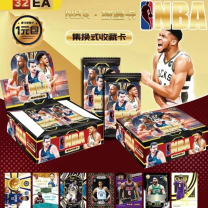 2024 New NBA Collection Cards Not a Panini DIY Cards Top Class Stephen Curry Rare Star Basketball Doncic Card Book Gift Game - Image 4