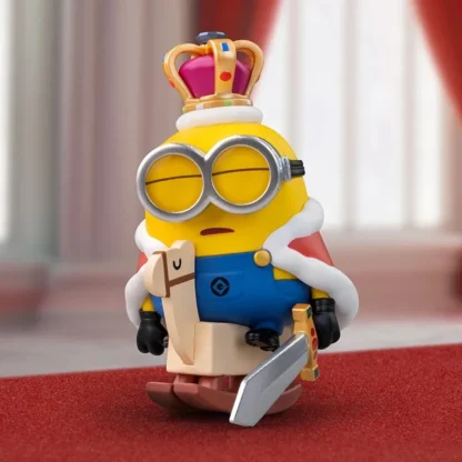 POP MART Minions Lazy Every Day Series Anime Action Figure Guess Bag Ornament Figurines Home Decor Desktop Dolls Model Girls Gif - Image 5