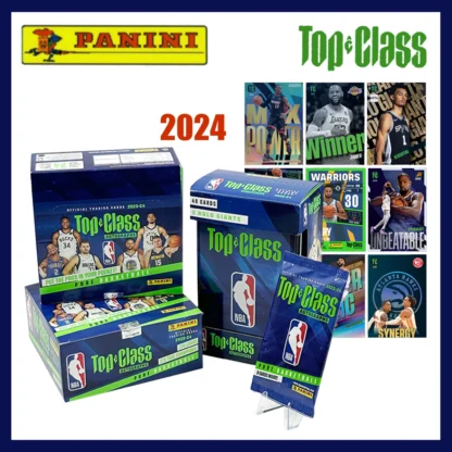 New Panini Collection Cards NBA 2024 Top Cards Gift Game Class Stephen Curry Rare Star Basketball Doncic Card Book Blind Box