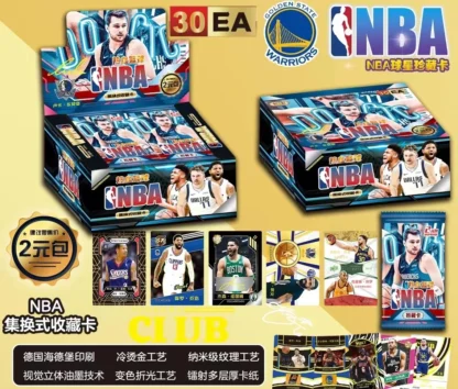 2024 New NBA Collection Cards Not a Panini DIY Cards Top Class Stephen Curry Rare Star Basketball Doncic Card Book Gift Game - Image 6