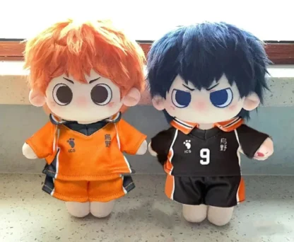 Stuffed Anime 20cm Haikyuu Hinata Shoyo Kageyama Tobio Cotton Doll Toys for Children Adult Dress-up Puppet Collectibles Plushies