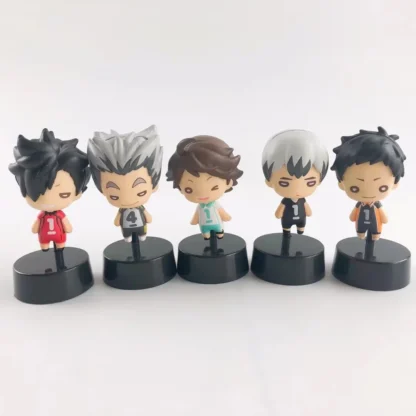 Genuine Haikyuu!! Gashapon Toys Tobio Kageyama Akaashi Keiji Oikawa Tooru Miya Atsumu Kozume Kenma Cute Model Toys - Image 3